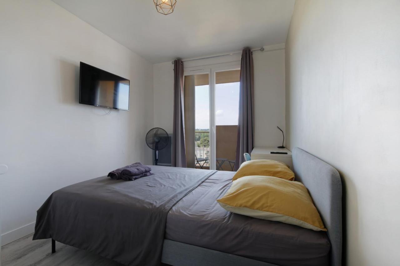Le Beaulieu * Appartement 4 Chambres * 8Pers * Clim * Parking * Balcon Montpellier Luaran gambar