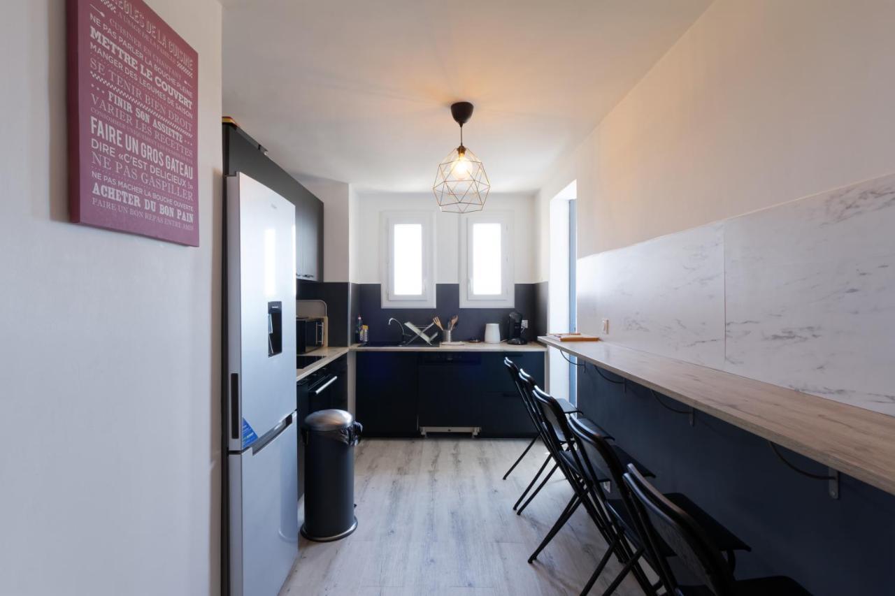 Le Beaulieu * Appartement 4 Chambres * 8Pers * Clim * Parking * Balcon Montpellier Luaran gambar